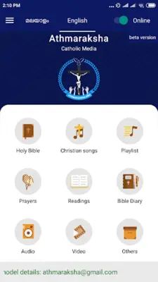 Athmaraksha - Malayalam POC Audio Bible & Songs android App screenshot 6
